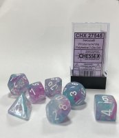 Chessex 7 Die Sets - Nebula TM Wisteria/white Luminary...