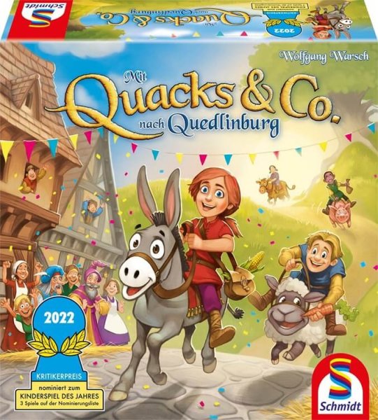 Mit Quacks & Co. nach Quedlinburg (DE) *Nominiert Kinderspiel des Jahres 2022*