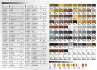 Vallejo Model Color &amp; Liquid Metal - Color Chart, Farbtabelle, Vergleichstabelle