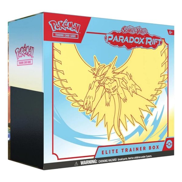 Pokemon TCG - Scarlet & Violet 4 Paradox Rift Elite Trainer Box EN