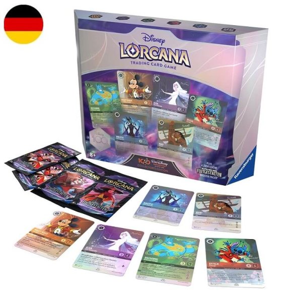 Disney Lorcana - Disney 100 Collectors Edition Geschenkset "Aufstieg der Flutgestalten" (DE)