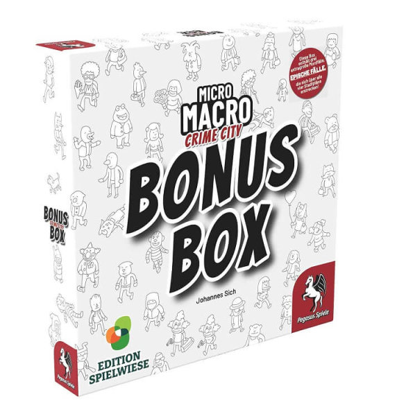 MicroMacro: Crime City – Bonus Box, Erweiterung (Edition Spielwiese) (DE)