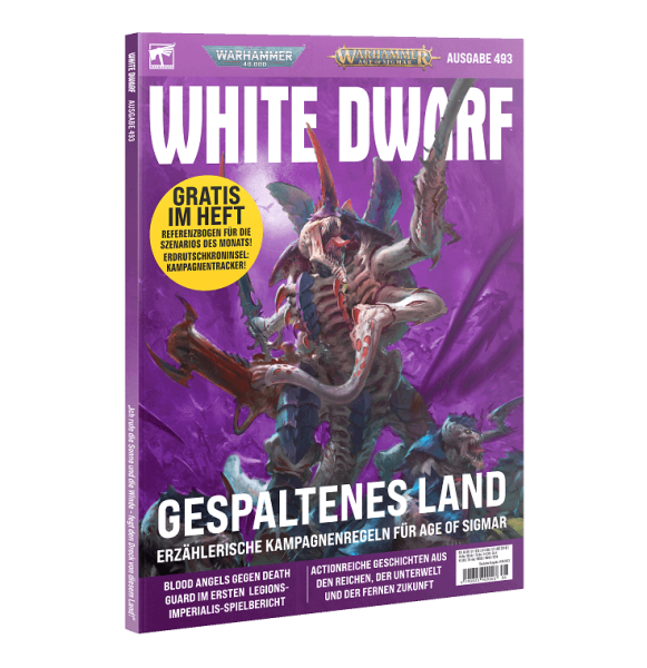 White Dwarf 493 Oktober 2023 (DE) Premium Warhammer Monats Magazin