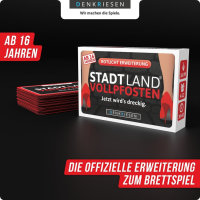 STADT-LAND VOLLPFOSTEN &ndash; Das Brettspiel: ROTLICHT Edition, Erweiterung (DE)