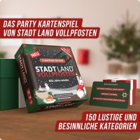 STADT LAND VOLLPFOSTEN: Das Kartenspiel &ndash; CHRISTMAS EDITION - Alle Jahre wieder (DE)