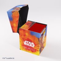 Star Wars: Unlimited Soft Crate Deck Box - Luke/Vader