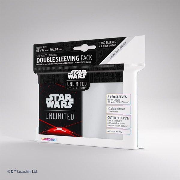 Star Wars: Unlimited Art Sleeves Double Sleeving Pack -...