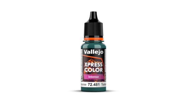 Vallejo 72.481 Heretic Turquoise 18 ml - Xpress Color Intense