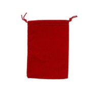 Chessex Dice Bags Large Suedecloth Red 12,70x17,78cm