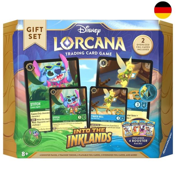 Disney Lorcana - Geschenkset  "Die Tintenlande" Set 3 (DE)