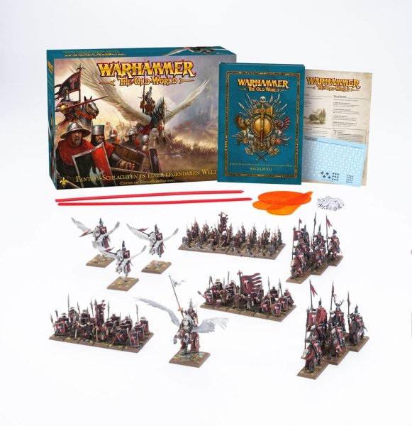 Grundbox von Warhammer: The Old World – „Königreich Bretonia“-Edition (DE)