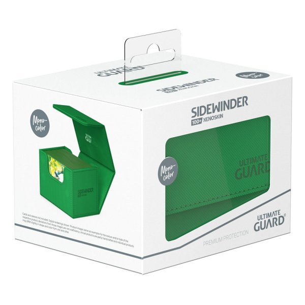 Ultimate Guard - Sidewinder 100+ XenoSkin Monocolor Green