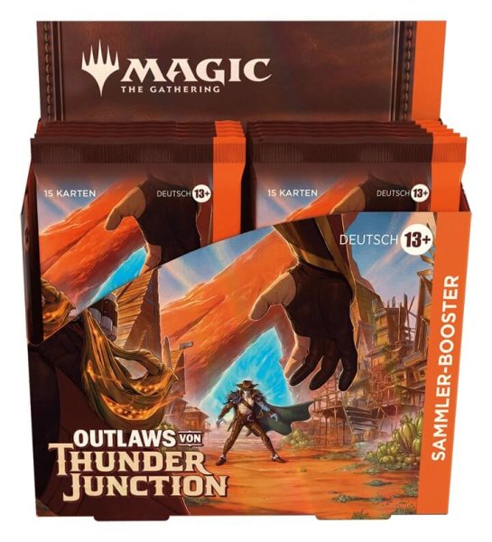 Magic the Gathering - Outlaws von Thunder Junction Collectors Booster Display (12 Booster) (DE)