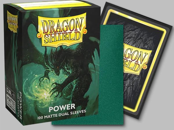 Dragon Shield: Matte Dual Power 63x88mm Standard Sleeves Kartenhüllen