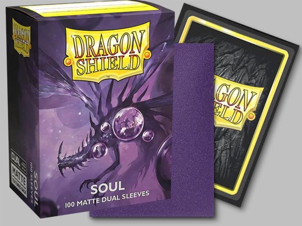 Dragon Shield: Matte Dual Soul 63x88mm Standard Sleeves Kartenhüllen