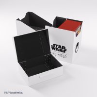 Star Wars: Unlimited Soft Crate Deck Box - White/Black