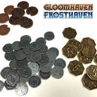 Metallm&uuml;nzen Frosthaven-Gloomhaven