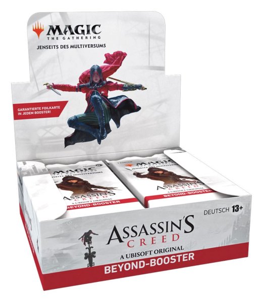 Magic the Gathering: Jenseits des Multiversums: Assassins Creed Beyond-Booster Display (24 Packs) DE