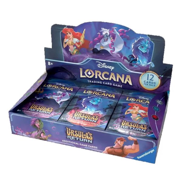 Disney Lorcana: Booster Display "Ursula’s Return" Set 4 (24 Packs) (EN)