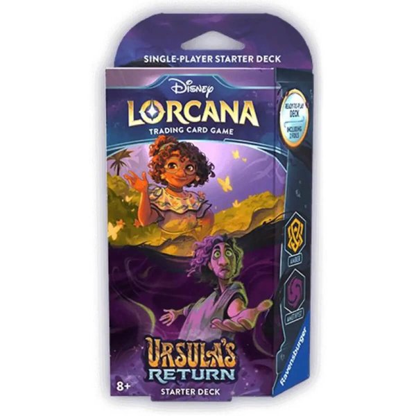 Disney Lorcana: Starter Deck "Ursula’s Return" Set 4 - Amber Amethyst (EN)