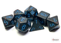 Chessex Speckled Blue Stars Polyhedral 7-Dice Set