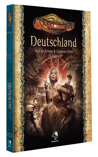 Cthulhu: Deutschland – Blutige Kriege & Goldene Jahre (Normalausgabe) (Hardcover)