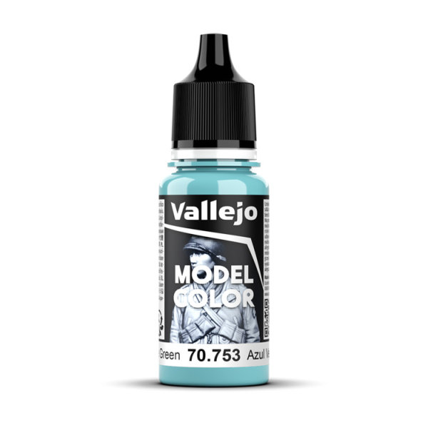 Vallejo Model Color 70.753 Light Blue Green 18ml (068)