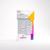 Gamegenic - Matte Outer Sleeves Standard Card 69 x 94 mm - Clear (50 Stk)