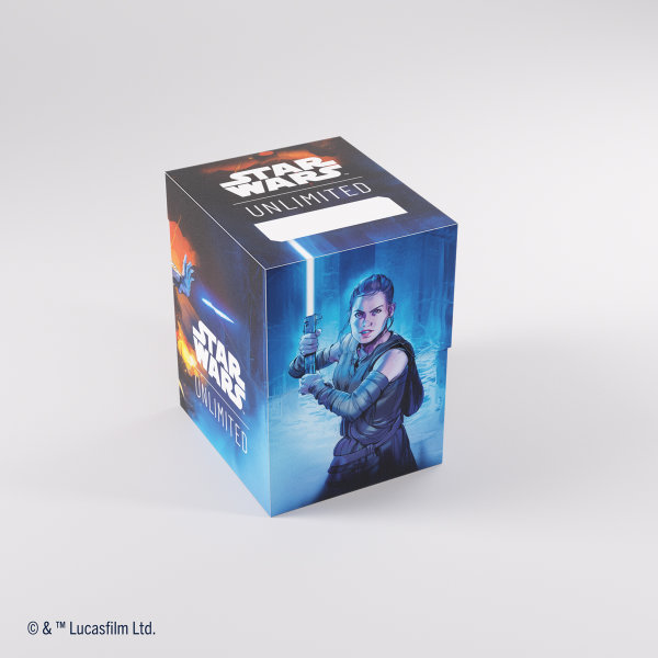 Star Wars: Unlimited Soft Crate Deck Box - Rey/Kylo Ren