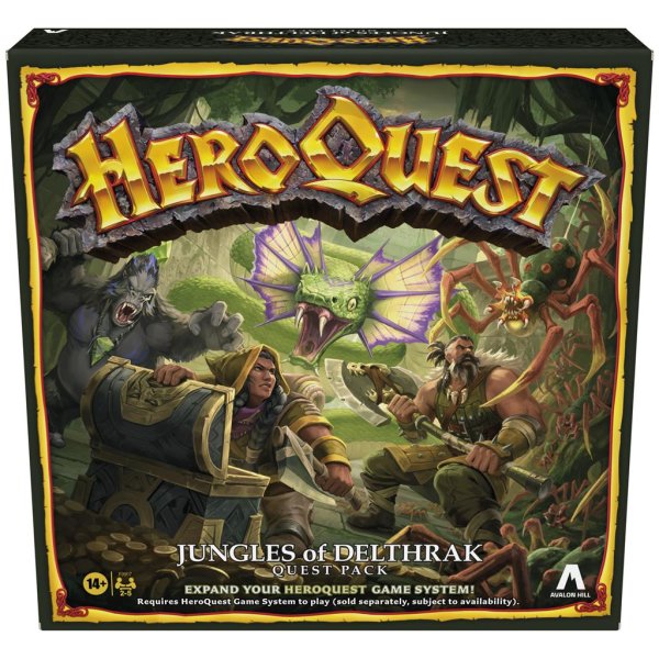 Avalon Hill HeroQuest 2022 - Jungles of Delthrak Quest Pack (EN)