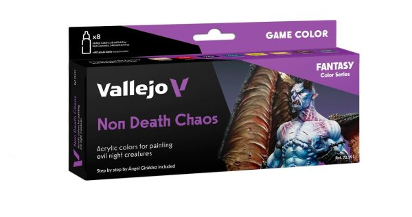 Vallejo Game Color 72.191 Non Death Chaos Set (8x 18ml)