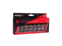 Vallejo Game Color 72.303 Metallic Colors Set (8x 18ml)