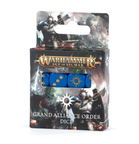 Age of Sigmar - Grand Allience Order Dice