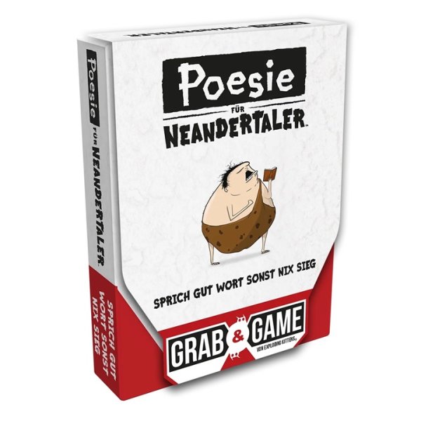 Poesie für Neandertaler: Grab & Game (DE)