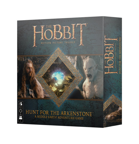 The Hobbit™ Motion Picture Trilogy: Hunt for the Arkenstone: A Middle-earth™ Adventure Board Game (EN)