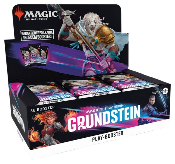 Magic the Gathering: Grundstein - Play Display (36...