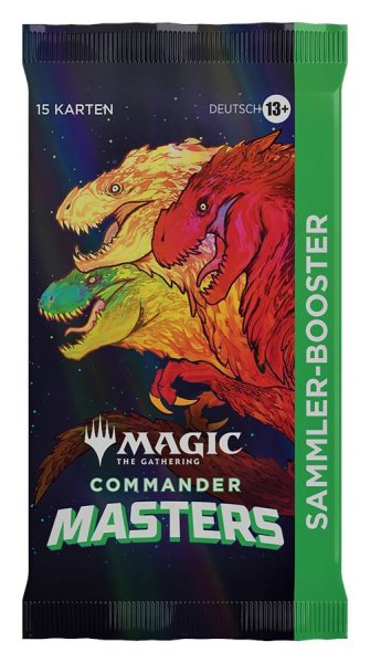 Magic the Gathering: Commander Masters - Sammler Booster Pack (DE)