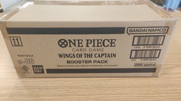 One Piece Card Game - Wings of the Captain OP06 Sealed Case (12 Booster Displays) - EN