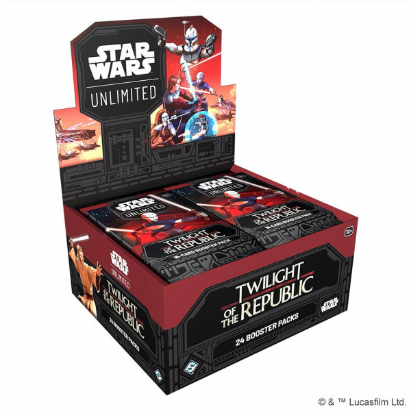 Star Wars: Unlimited - Twilight of the Republic Display (24 Booster) EN