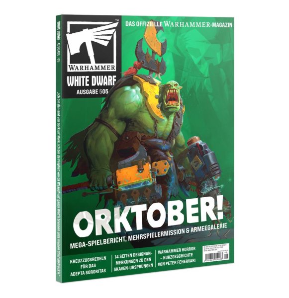 White Dwarf 505 Oktober 2024 (DE) Premium Warhammer Monats Magazin