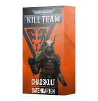 Kill Team: Chaos Cult - Datenkarten (DE)