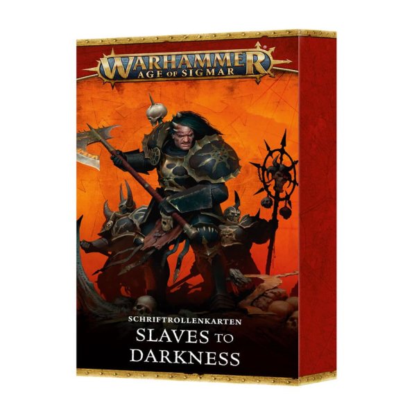 Schriftrollenkarten: Slaves to Darkness 2024 (DE)