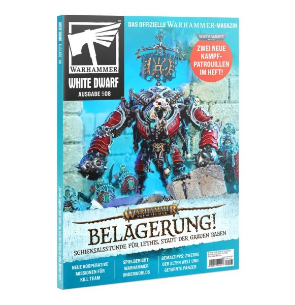 White Dwarf 508 Januar 2025 (DE) Premium Warhammer Monats Magazin