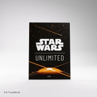 Star Wars: Unlimited Art Sleeves - Cardback Orange