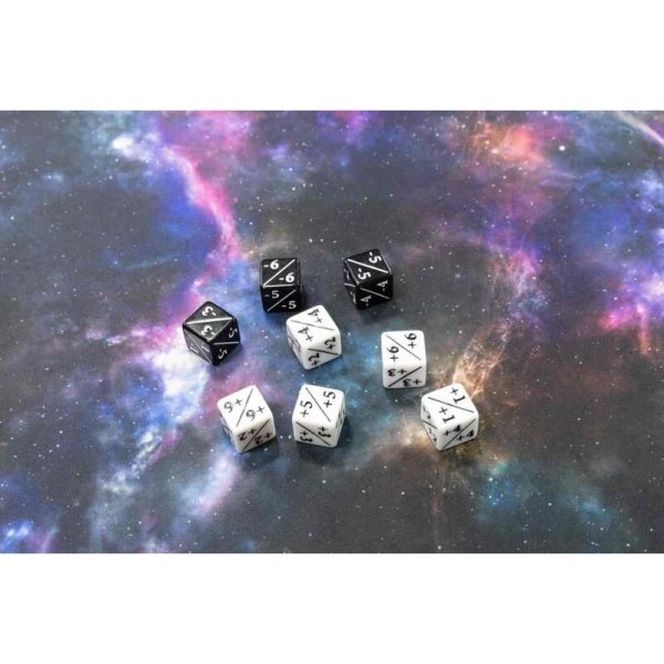 Kraken Modificator TCG Counter Dice +/-, 5+, 3-