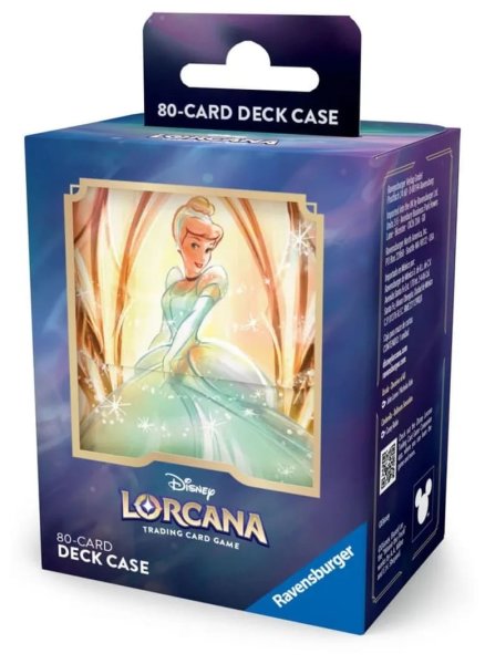 Disney Lorcana: Deck Box - Cinderella (80+) "Archazias Insel" Set 7