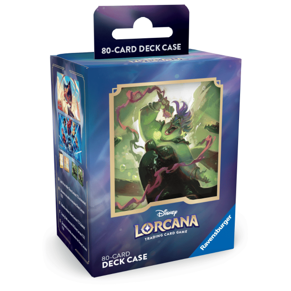 Disney Lorcana: Deck Box - Ursula (80+) "Archazias Insel" Set 7