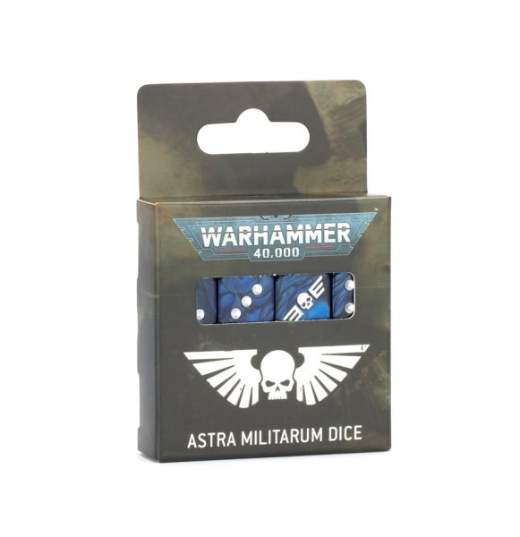 Warhammer 40.000: Astra Militarum Dice Würfel Set