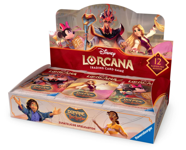 Disney Lorcana: Booster Display "Domäne von Dschafar" Set 8 (24 Packs) (DE)