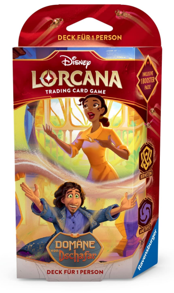 Disney Lorcana: Starter Deck "Domäne von Dschafar" Set 8 - Starter B (DE)